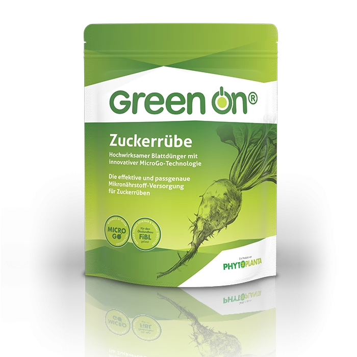 Green On Zuckerrübe Produktverpackung